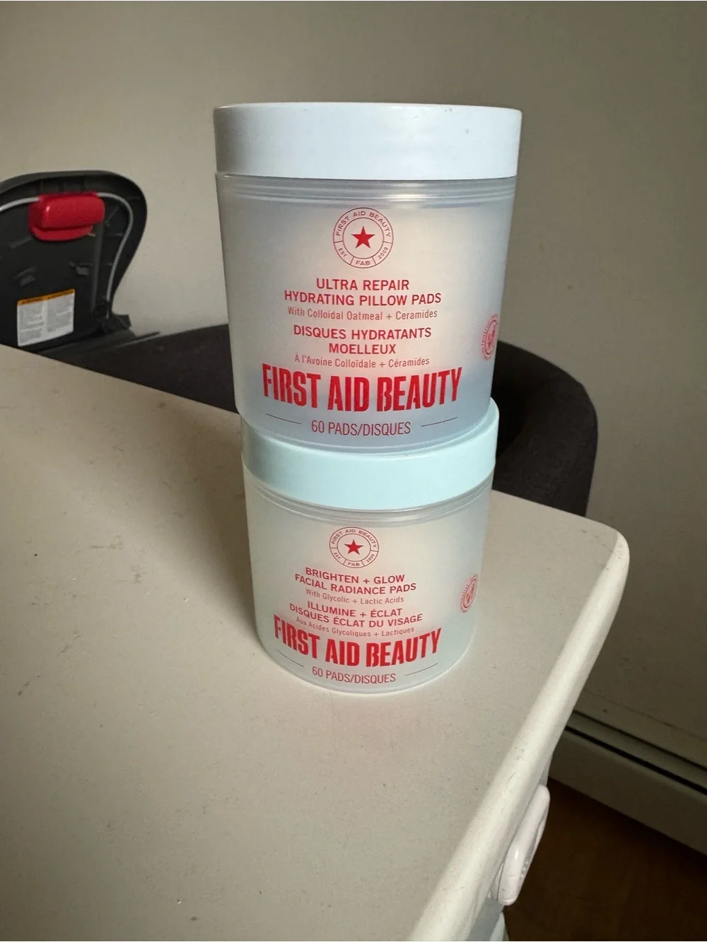 First Aid Beauty two jars